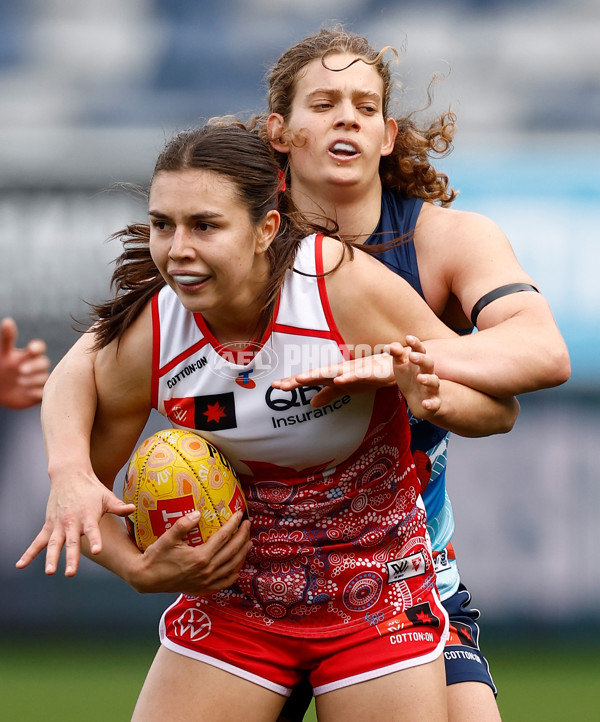 AFLW 2025 Round 03 - Geelong v Sydney - A-62099135