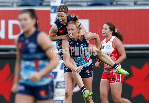AFLW 2025 Round 03 - Geelong v Sydney - A-62104890
