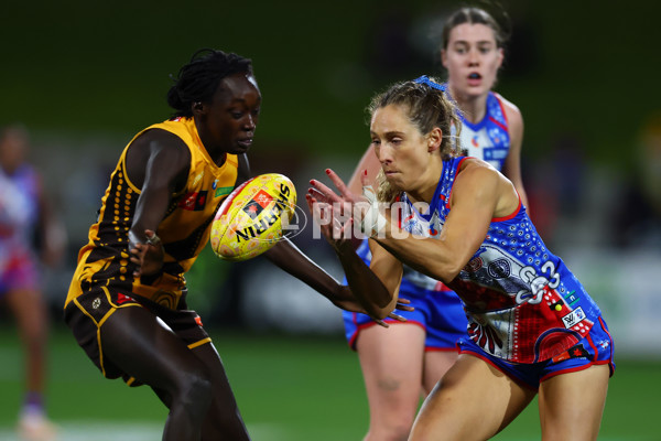 AFLW 2025 Round 03 - Western Bulldogs v Hawthorn - A-62124019
