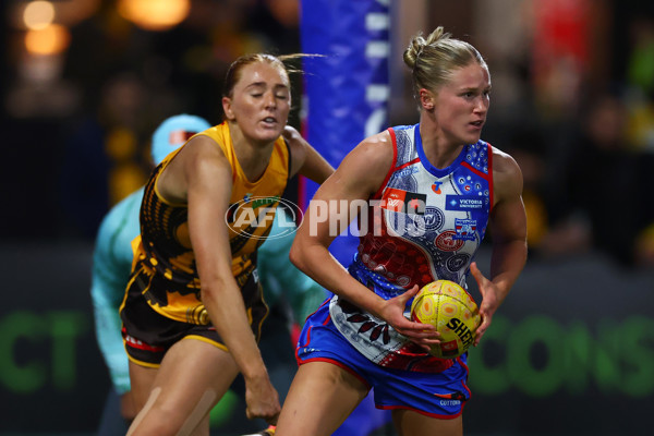 AFLW 2025 Round 03 - Western Bulldogs v Hawthorn - A-62128630