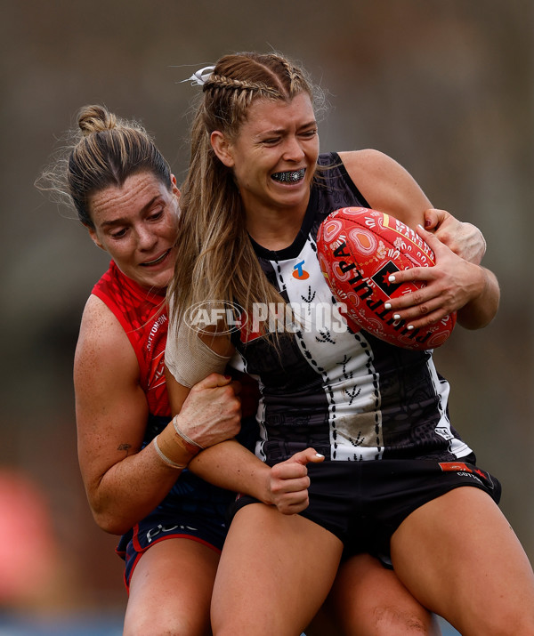 AFLW 2025 Round 03 - Collingwood v Narrm - A-62147291
