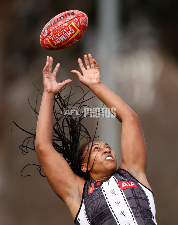 AFLW 2025 Round 03 - Collingwood v Narrm - A-62152393