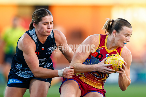 AFLW 2025 Round 03 - Brisbane v Carlton - A-62154248