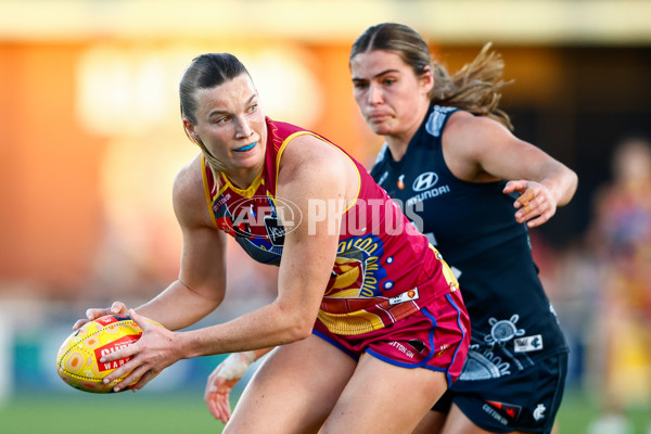 AFLW 2025 Round 03 - Brisbane v Carlton - A-62154249