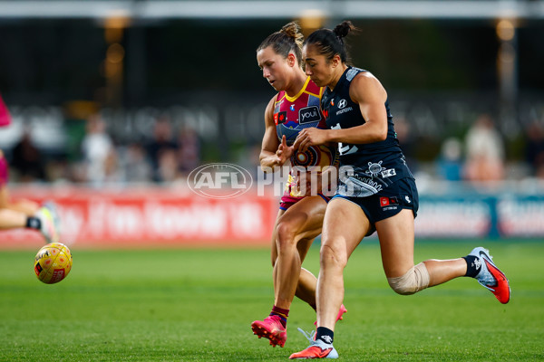 AFLW 2025 Round 03 - Brisbane v Carlton - A-62156834