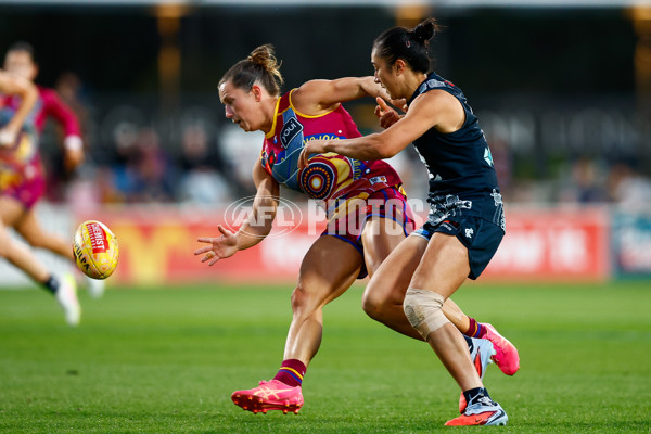 AFLW 2025 Round 03 - Brisbane v Carlton - A-62156836