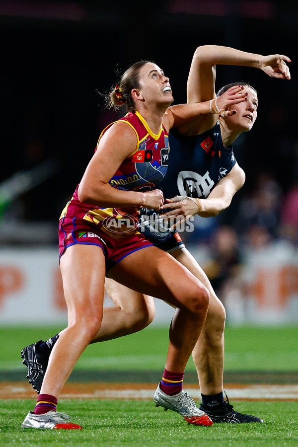 AFLW 2025 Round 03 - Brisbane v Carlton - A-62156880