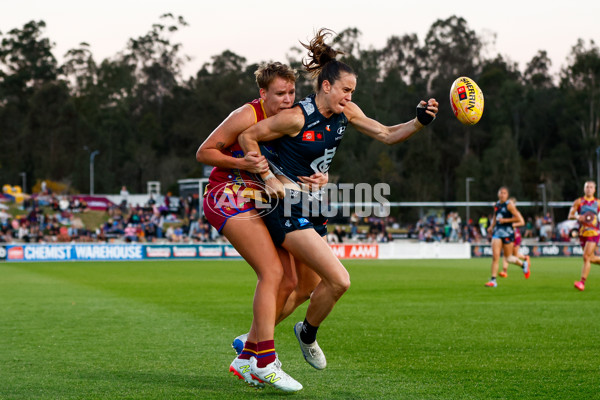 AFLW 2025 Round 03 - Brisbane v Carlton - A-62157267