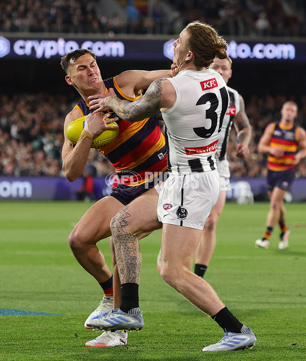 AFL 2025 First Qualifying Final - Adelaide v Collingwood - A-62215108