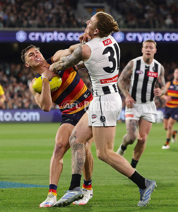 AFL 2025 First Qualifying Final - Adelaide v Collingwood - A-62229471