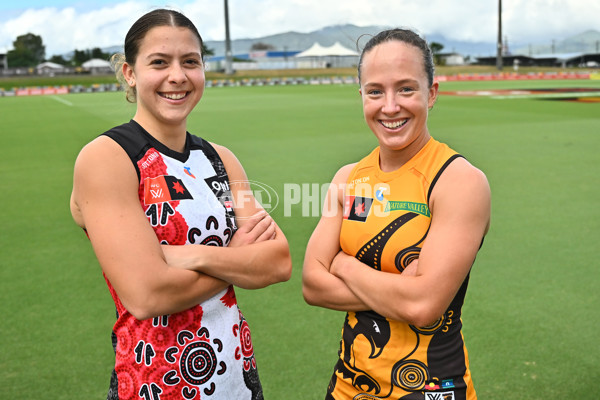 AFLW 2025 Media - Cairns Media Opportunity 050925 - A-62231057