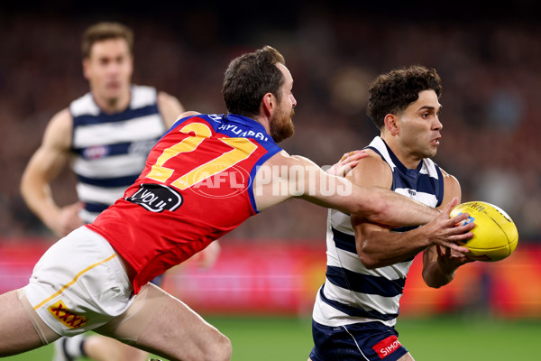 AFL 2025 Second Qualifying Final - Geelong v Brisbane - A-62235181