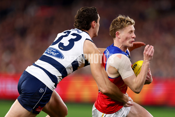 AFL 2025 Second Qualifying Final - Geelong v Brisbane - A-62235744