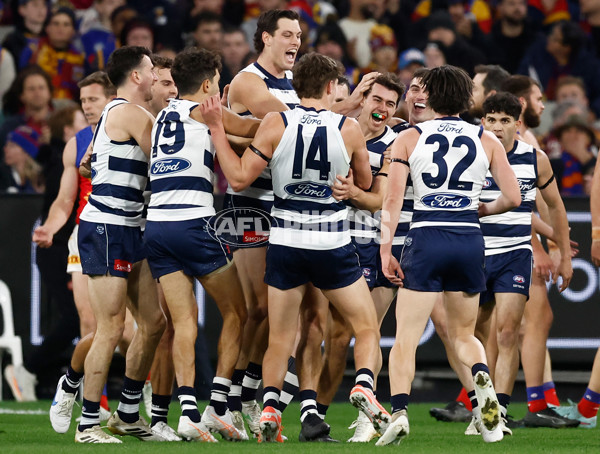 AFL 2025 Second Qualifying Final - Geelong v Brisbane - A-62237369