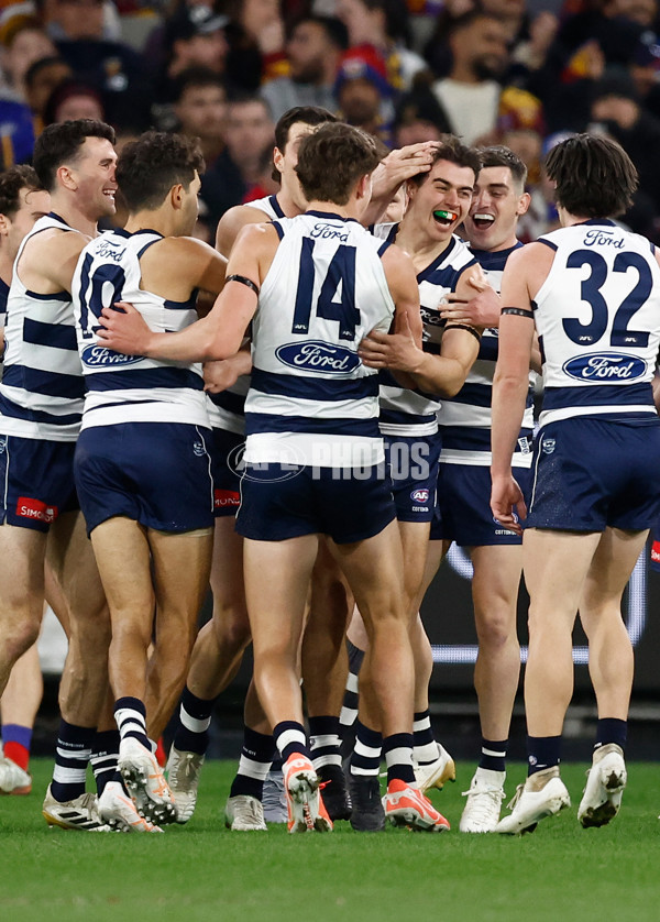 AFL 2025 Second Qualifying Final - Geelong v Brisbane - A-62237376