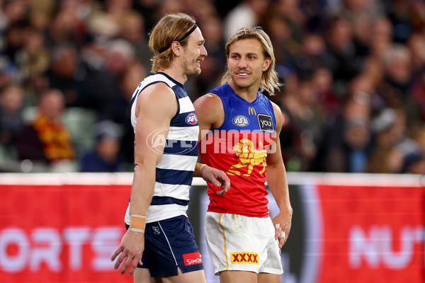 AFL 2025 Second Qualifying Final - Geelong v Brisbane - A-62239709