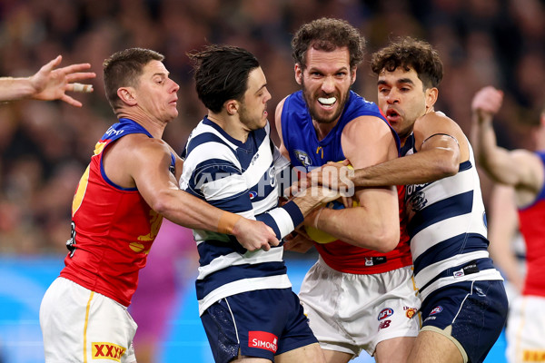 AFL 2025 Second Qualifying Final - Geelong v Brisbane - A-62239955