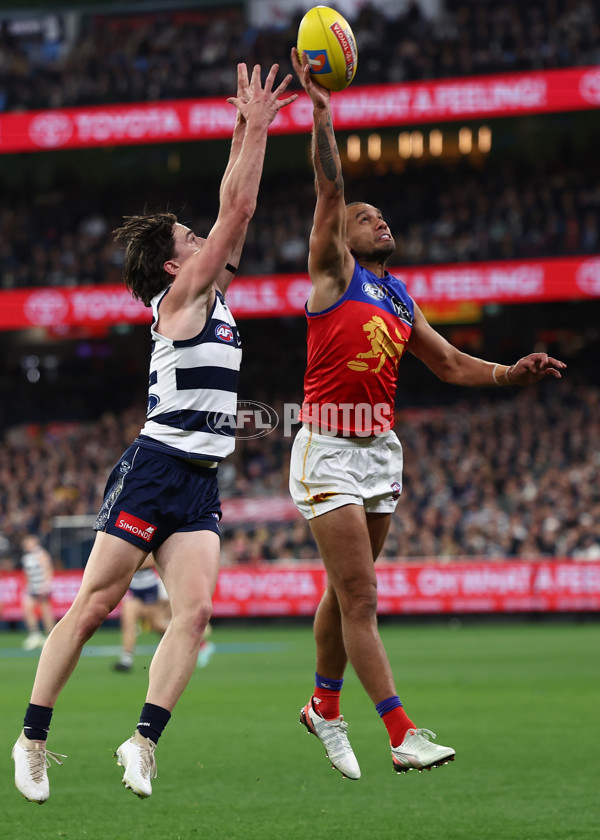 AFL 2025 Second Qualifying Final - Geelong v Brisbane - A-62242286
