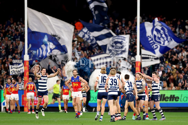 AFL 2025 Second Qualifying Final - Geelong v Brisbane - A-62242346