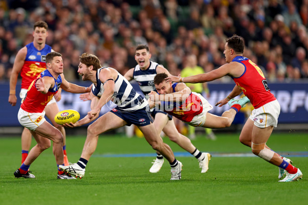 AFL 2025 Second Qualifying Final - Geelong v Brisbane - A-62243746