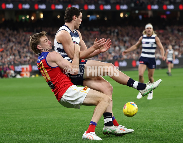 AFL 2025 Second Qualifying Final - Geelong v Brisbane - A-62244464
