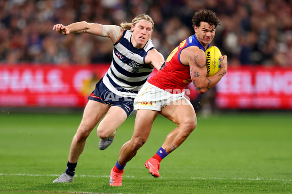 AFL 2025 Second Qualifying Final - Geelong v Brisbane - A-62249551