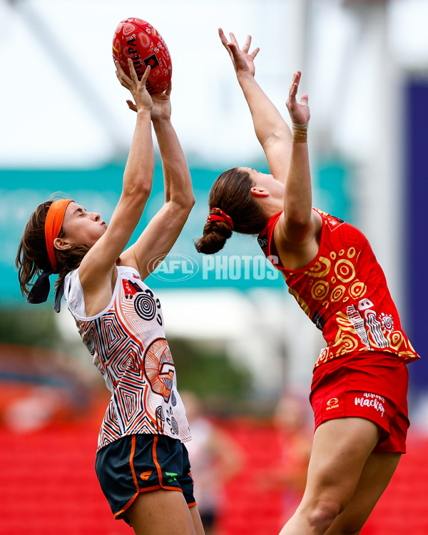 AFLW 2025 Round 04 - Gold Coast v GWS - A-62260445