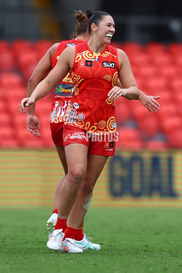 AFLW 2025 Round 04 - Gold Coast v GWS - A-62263301