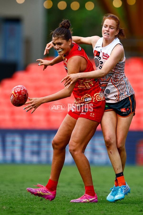 AFLW 2025 Round 04 - Gold Coast v GWS - A-62266516