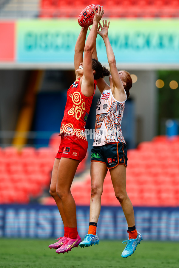 AFLW 2025 Round 04 - Gold Coast v GWS - A-62266517