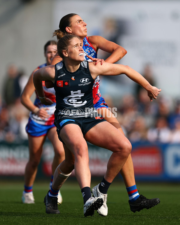 AFLW 2025 Round 04 - Carlton v Western Bulldogs - A-62266591