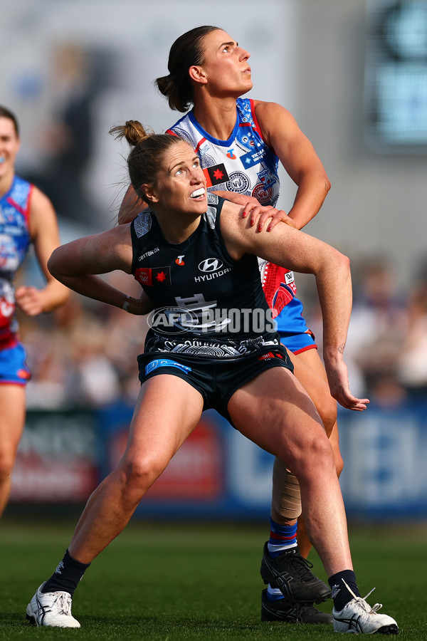 AFLW 2025 Round 04 - Carlton v Western Bulldogs - A-62266592