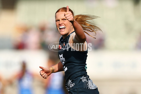 AFLW 2025 Round 04 - Carlton v Western Bulldogs - A-62267640