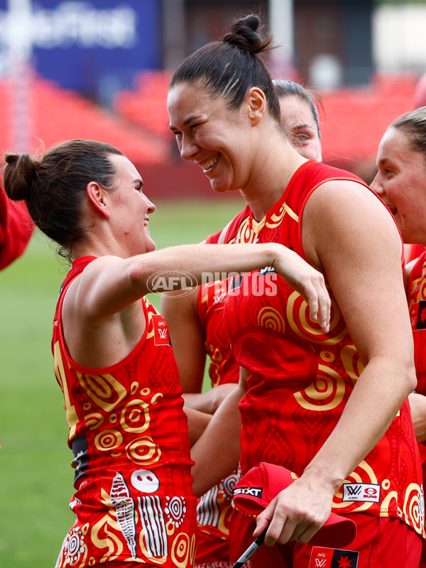 AFLW 2025 Round 04 - Gold Coast v GWS - A-62267664