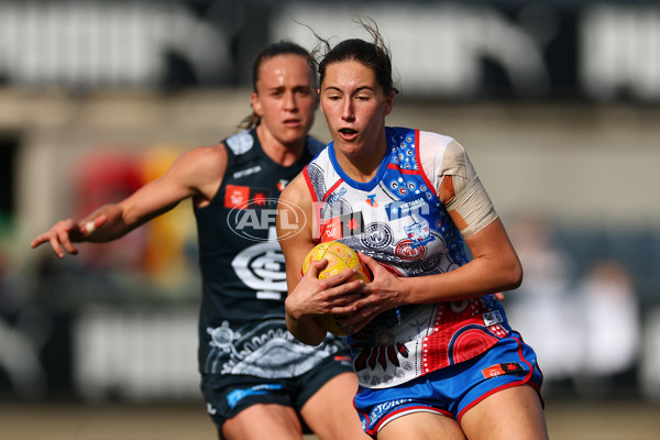 AFLW 2025 Round 04 - Carlton v Western Bulldogs - A-62268947