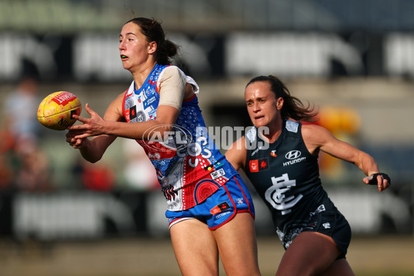AFLW 2025 Round 04 - Carlton v Western Bulldogs - A-62268948