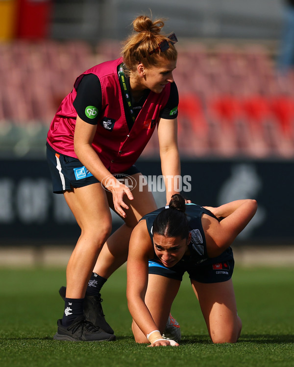AFLW 2025 Round 04 - Carlton v Western Bulldogs - A-62270696