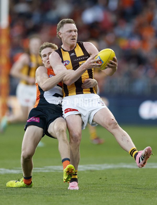 AFL 2025 First Elimination Final - GWS v Hawthorn - A-62276261