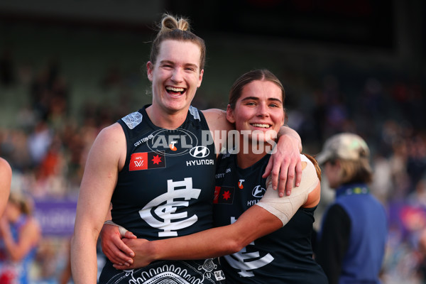 AFLW 2025 Round 04 - Carlton v Western Bulldogs - A-62278936
