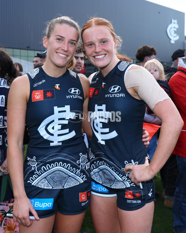AFLW 2025 Round 04 - Carlton v Western Bulldogs - A-62279021