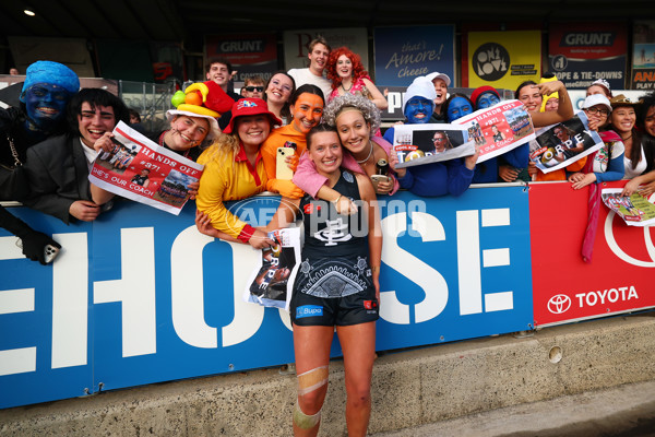 AFLW 2025 Round 04 - Carlton v Western Bulldogs - A-62280374