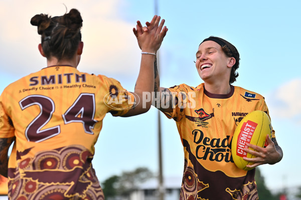 AFLW 2025 Round 04 - Hawthorn v Euro-Yroke - A-62281715