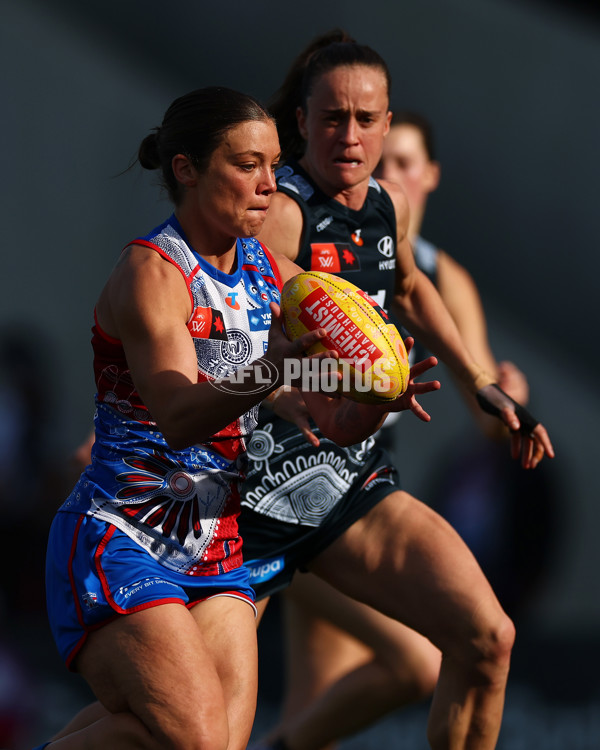 AFLW 2025 Round 04 - Carlton v Western Bulldogs - A-62284574