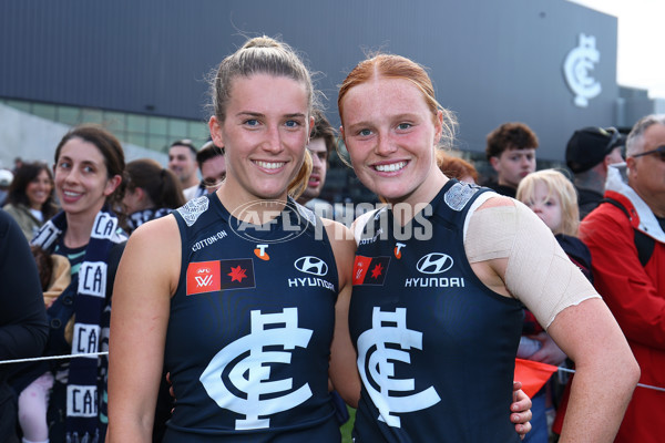 AFLW 2025 Round 04 - Carlton v Western Bulldogs - A-62286055