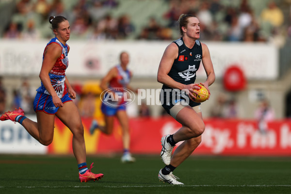 AFLW 2025 Round 04 - Carlton v Western Bulldogs - A-62288564