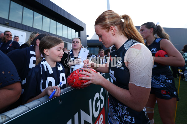 AFLW 2025 Round 04 - Carlton v Western Bulldogs - A-62291168