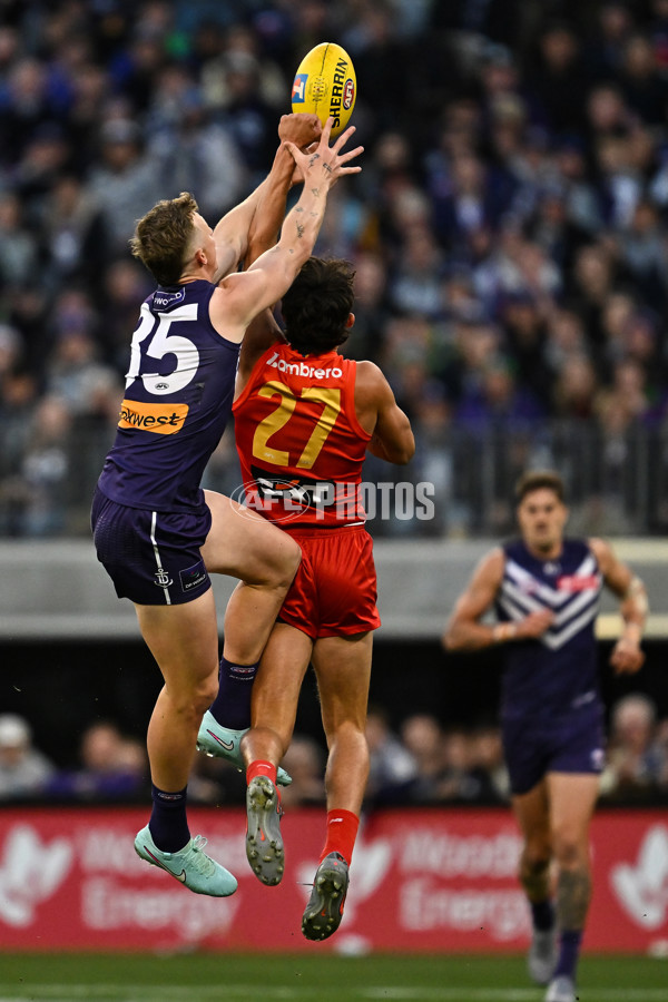 AFL 2025 Second Elimination Final - Fremantle v Gold Coast - A-62291186