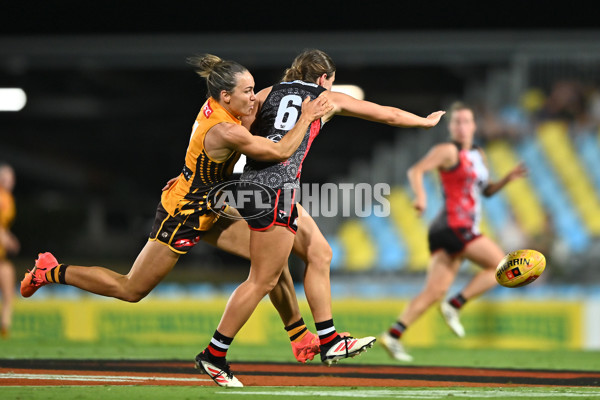 AFLW 2025 Round 04 - Hawthorn v Euro-Yroke - A-62294147