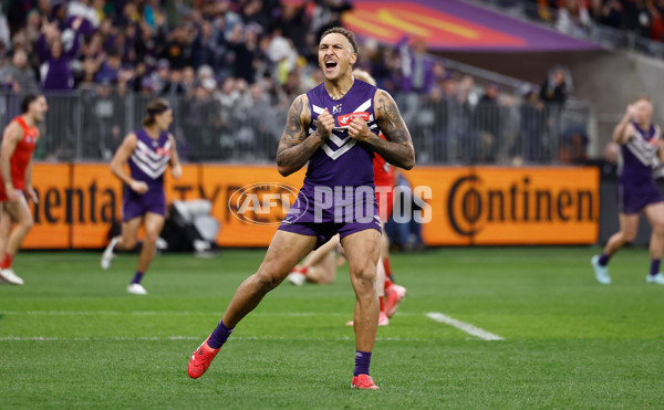 AFL 2025 Second Elimination Final - Fremantle v Gold Coast - A-62303874