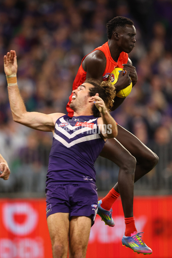 AFL 2025 Second Elimination Final - Fremantle v Gold Coast - A-62306432